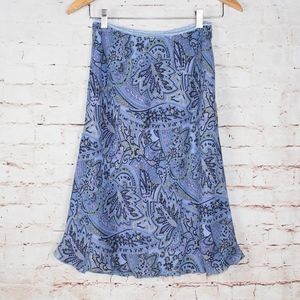 Vintage skirt with butterfly hem